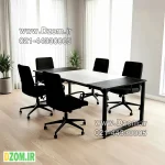 میز جلسه دیزم مدل مونتاژی TLD_asm_180×90_Tri - تصویر 2