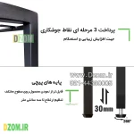 شلف ایستاده دیزم مدل مونتاژی SLF_100×140 - تصویر 9