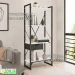 شلف ایستاده دیزم مدل مونتاژی SLF_dwr_60×140 - تصویر 4
